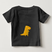 Schattige dinosauriërs jongens eerste verjaardagsf (Achterkant)