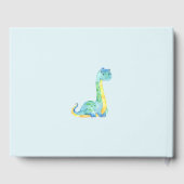 Schattige Dinosaurs Baby shower Gastenboek (Achterkant)