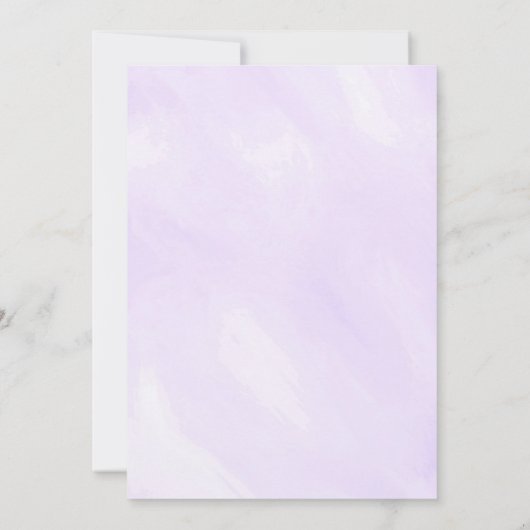 Schattige dinosaurus Het is een meisje Boho bloeme Kaart (Achterkant)