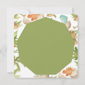 schattige dinosaurus in eiergrond een zoontje douc kaart (Achterkant)