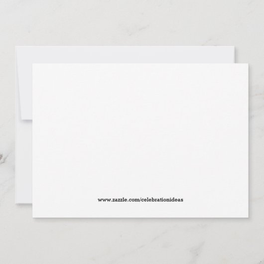 Schattige dinosaurus kaart (Achterkant)