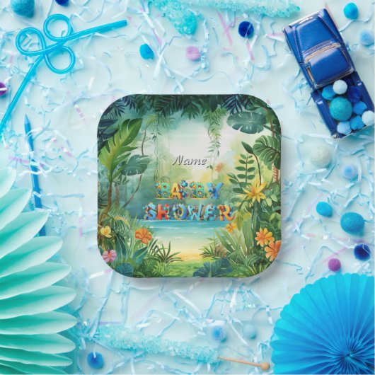 Schattige Dinosaurus Papier Bord (Feest)