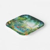 Schattige Dinosaurus Papier Bord (Gebogen)