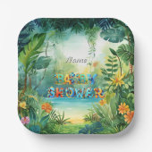 Schattige Dinosaurus Papier Bord (Voorkant)