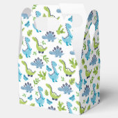 schattige dinosauruspartij bedankdoosjes (Geopend)