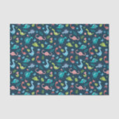 schattige dinosauruspartij tissuepapier (Voorkant)