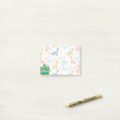 Schattige Dinosaurussen Post-it® Notes (Op bureau)