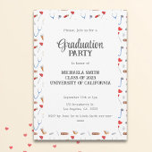Schattige Doctor Graduation Party Kaart