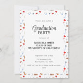 Schattige Doctor Graduation Party Kaart (Voorkant)