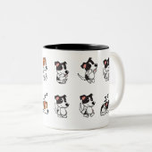 Schattige Dog Design Keramische Mok (Voorkant rechts)