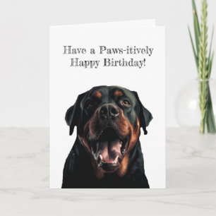 Schattige Dog Happy Birthday Wenskaart Kaart