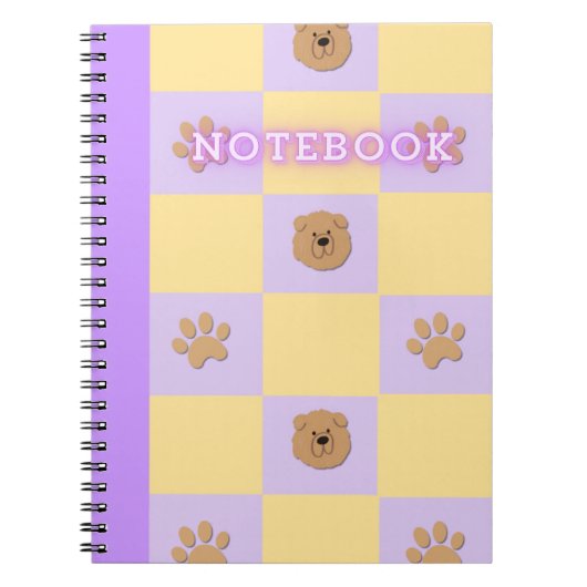 Schattige Dog Journal Notitieboek (Voorkant)