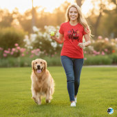 Schattige Dog Mam Quote T-shirt