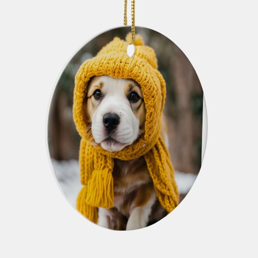 "Schattige Dog Ornamenten - Perfect voor Hondenlie (Rechts)
