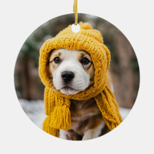 "Schattige Dog Ornamenten - Perfect voor Hondenlie (Achterkant)