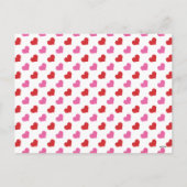 Schattige Dog Photo Classroom Valentijn Snoep Hear Feestdagenkaart (Achterkant)