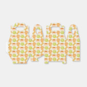 Schattige Dog Toys Pattern Design Favor Box Bedankdoosjes (Uitgevouwen)