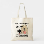 Schattige Dog Treat Bakkerij Extraordinaire Tote Bag (Achterkant)