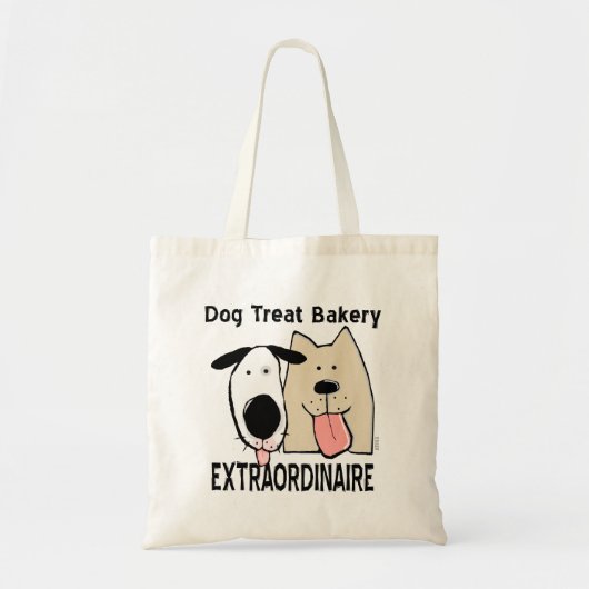 Schattige Dog Treat Bakkerij Extraordinaire Tote Bag (Voorkant)