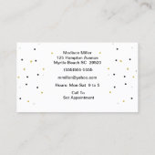 Schattige Dog Walker / Pet Sitter Visitekaartje (Achterkant)