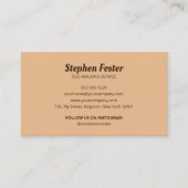 Schattige Dog Walking Pet Sitting Dog Trainer Serv Visitekaartje (Voorkant)