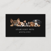 Schattige Dogs Grooming Service Visitekaartje (Voorkant)