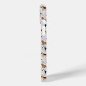 Schattige Dogs Pattern Design Wit Case-Mate iPhone Case (Achterkant / Links)