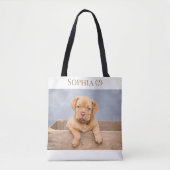 Schattige Dogue de Bordeaux puppy, Tas (Voorkant)