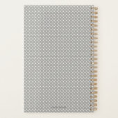 Schattige dokter verpleegkundige eenvoudig geïllus planner (Achterkant)