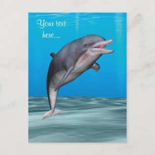 Schattige dolfijn briefkaart