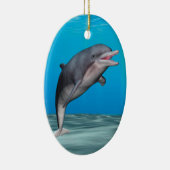 Schattige dolfijn keramisch ornament (Rechts)