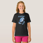 Schattige Dolfijn Kinderen T-shirt (Voorkant volledig)