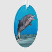 Schattige dolfijn ornament (voorkant)