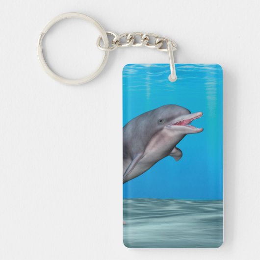 Schattige dolfijn sleutelhanger (Voorkant)