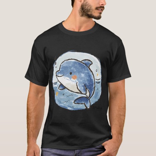 Schattige dolfijn t-shirt (Voorkant)