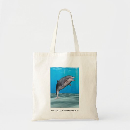 Schattige dolfijn tote bag (Voorkant)