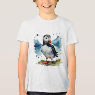 Schattige dolfijn Tri-Blend shirt
