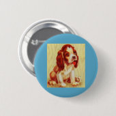 schattige dommerik ronde button 5,7 cm (Voorkant /achterkant)
