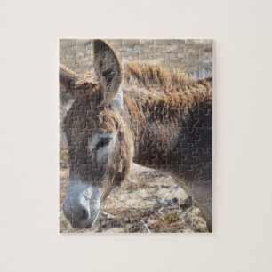 Schattige Donkey Legpuzzel