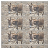 Schattige Donkey Stof (Swatch)