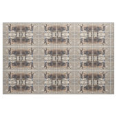 Schattige Donkey Stof (Fat Quarter)