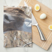 Schattige Donkey Theedoek (Quarter Fold)