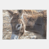 Schattige Donkey Theedoek (Horizontaal)