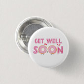 Schattige Donut Beterschap Ronde Button 3,2 Cm (Voorkant /achterkant)