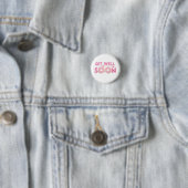 Schattige Donut Beterschap Ronde Button 3,2 Cm (In situ)