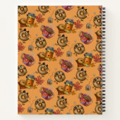 Schattige donuts en thee notitieboek (Achterkant)