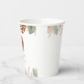 Schattige donzige leeuwenverjaardag papieren bekers (Links)