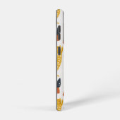 Schattige Doodle Hand getrokken kattenpatroon Samsung Galaxy Hoesje (Rechterkant)