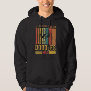 Schattige Doodle Voor Mannen Vrouwen Gouden Doodle Hoodie