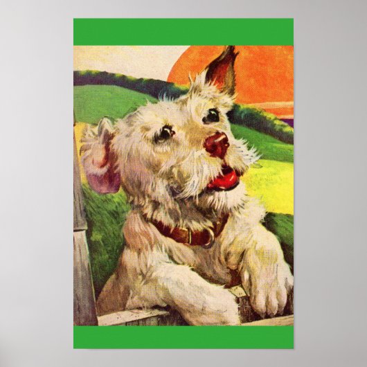 schattige doodshond uit 1940 poster (Voorkant)